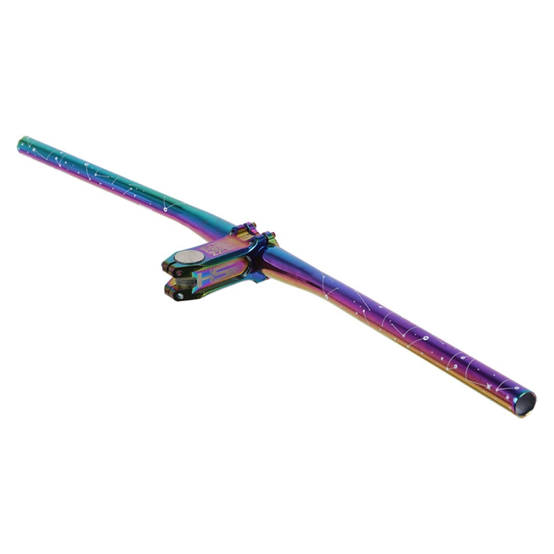 MTB Bicycle Horizontal Handlebar AM XC DH downhill Racing Bike one-shaped handlebar Mountain Road Bike Colorful Handlebar 720mm