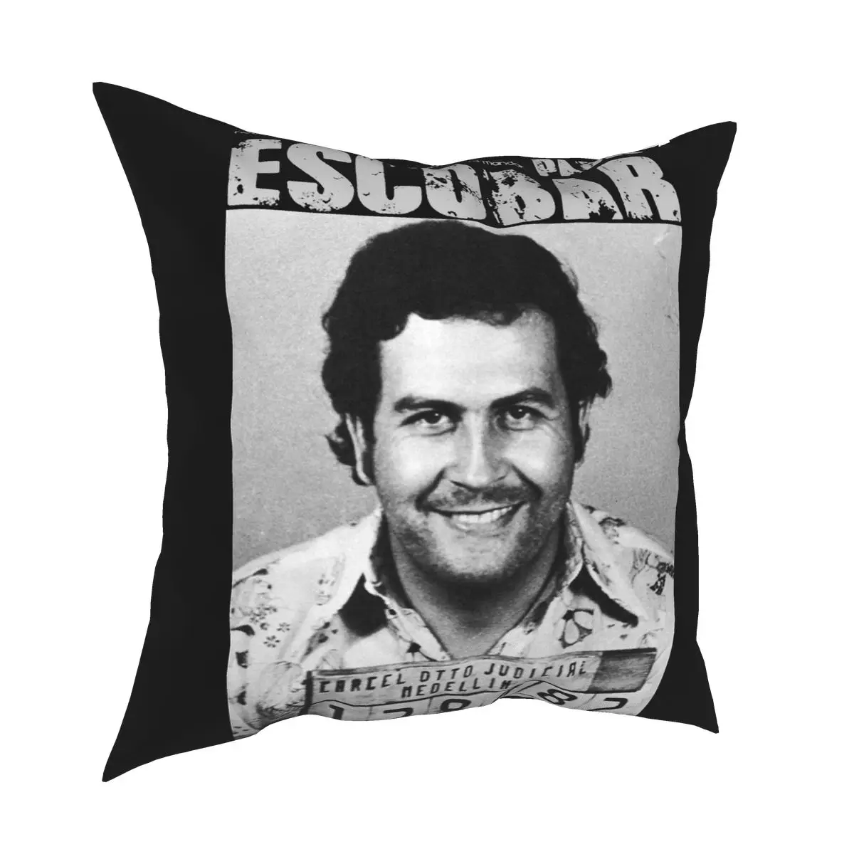 Pablo Escobar Weed Mafia Scareface Luciano Capon Pillowcase Home Decorative Cushion Cover Throw Pillow for Car Polyester