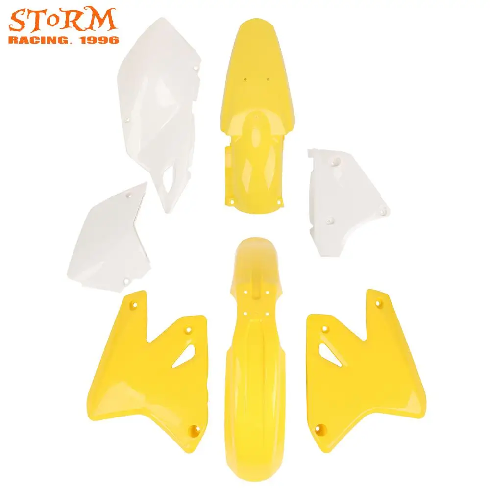 

Motorcycle Accessories Plastic Kit Fairing Front Rear Fender Side Cover For SUZUKI DRZ400 DRZ400S DRZ400SM Plastics