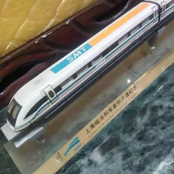 44 Cm 1/180 Scale Die-cast Alloy Train Shanghai Maglev Train Model Adult Children Toys High-end Gift Collection Home Decoration