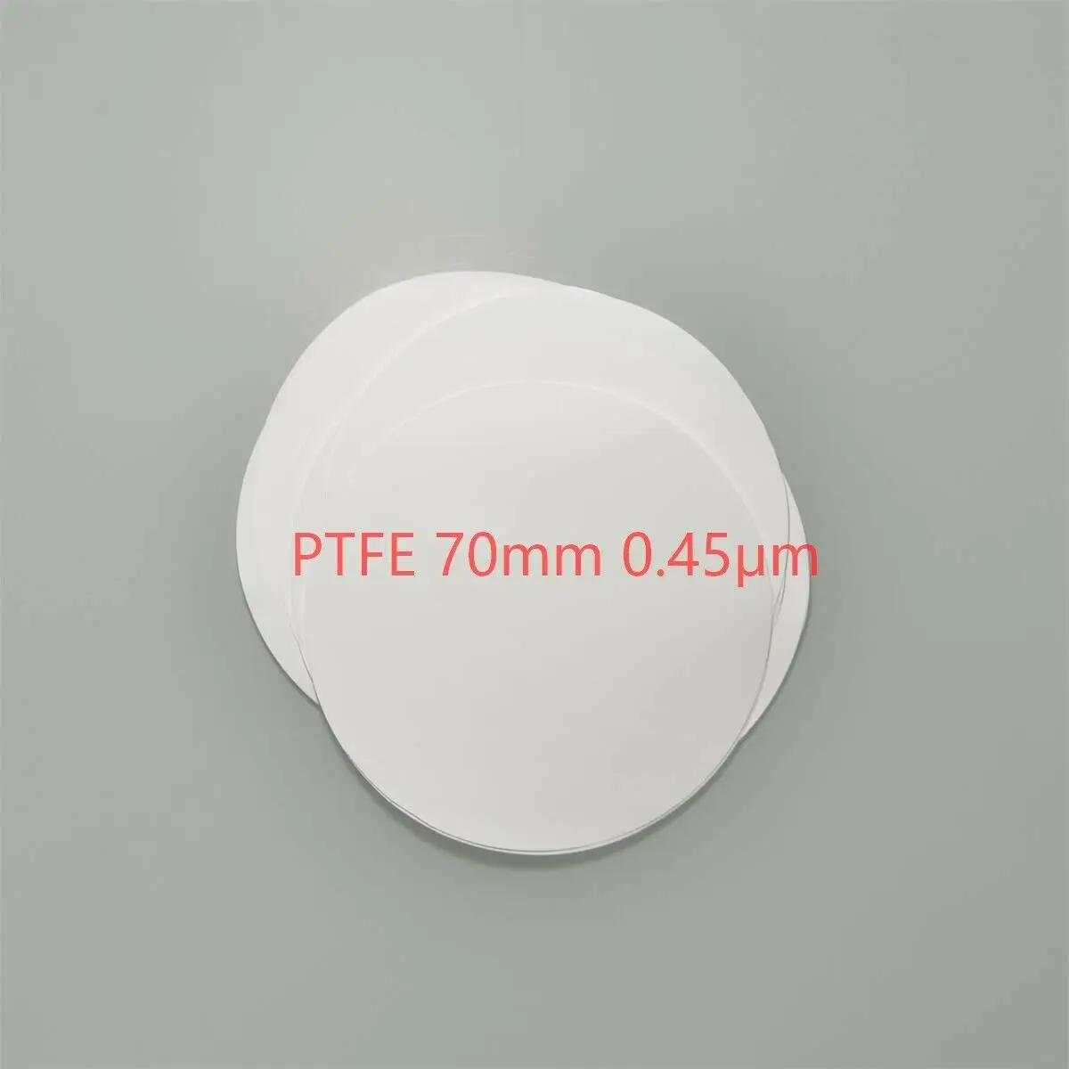 ห้องปฏิบัติการเมมเบรน OD = 70มม.,0.45um ทำจาก PTFE,50ชิ้น/แพ็ค