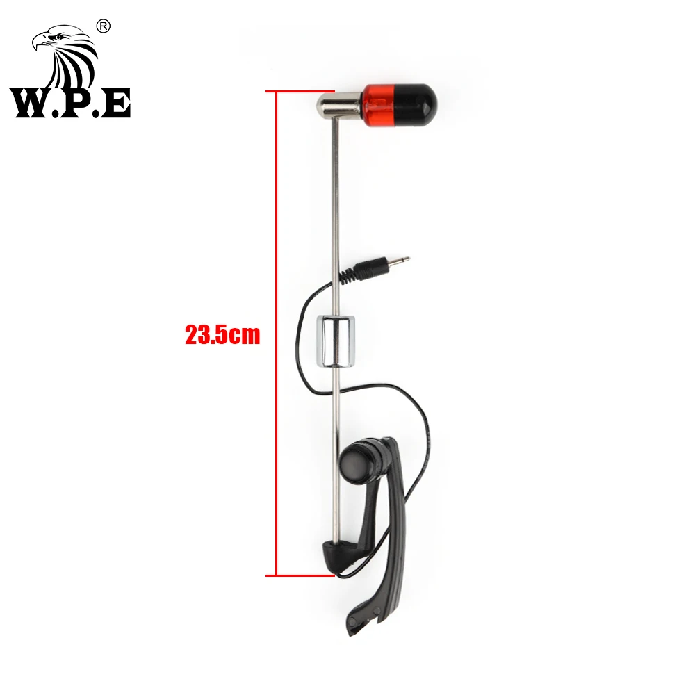 W.P.E Carp Fishing Swinger Multicolor Indicator Carp Fishing Alarm Hanging Sensor LED Carp Fishing Tackle Accessories 4pcs/set