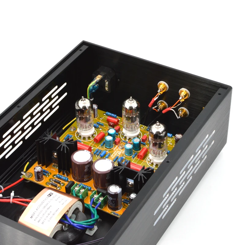 Máquina acabada mofi-marantz 7-tubo phono amplificador (mm) riaa