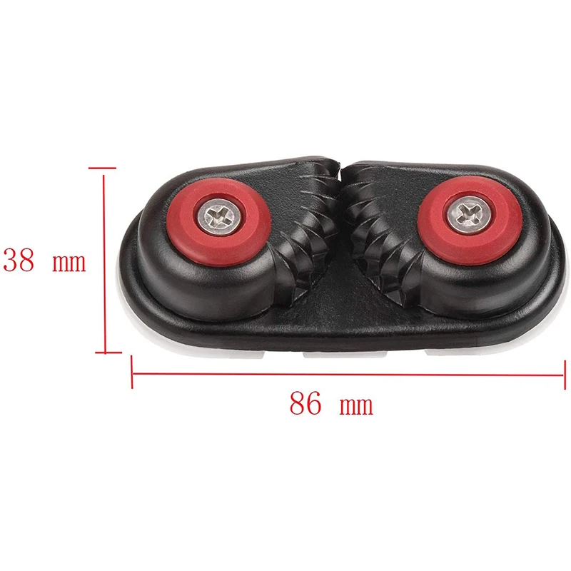 Rowing Boat Fast Entry Cleats Canoe Kayak Rope Cam Cleat Kayaks Marine Accessories Sailing Inflatable Aluminum Alloy Ship Sailin