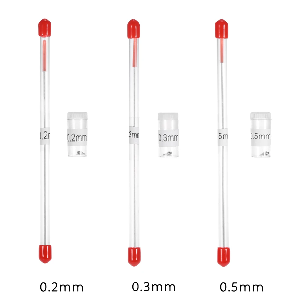 スペイントスプレーガンの交換用エアブラシノズル,0.2mm,0.3mm,0.5mm,針,アクセサリー