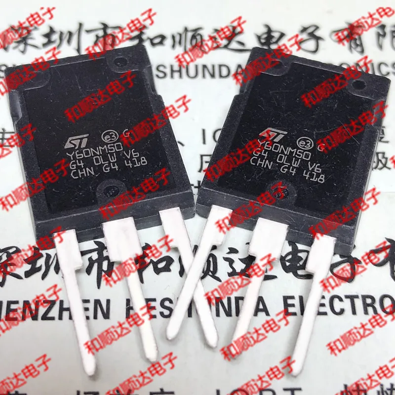 

10PCS Y60NM50 STY60NM50 TO-247 500V 60A