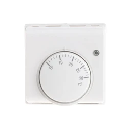 Room Floor Temperature Controller Mechanical Central Heating Thermostat 220V AC