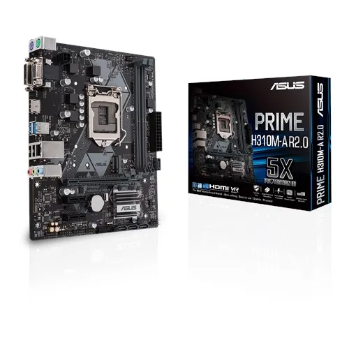 Imagem -06 - Placa-mãe Asus Prime Argolas 2. 2666mhz Sata 6gbps e Usb 3.1 Gen 1