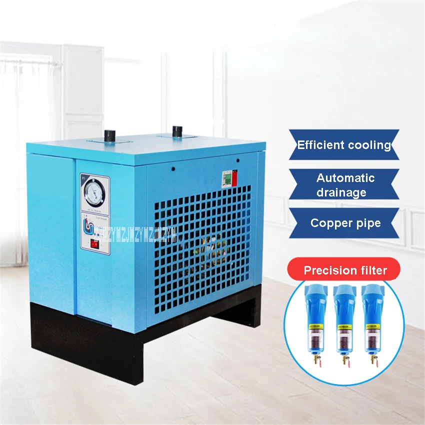 YX-20A Freeze Dryer Machine High Efficient Refrigerating Dryer Refrigerated Compressor Cool Air Dryer 220V/50HZ 0.7KW 2.5 m³/min