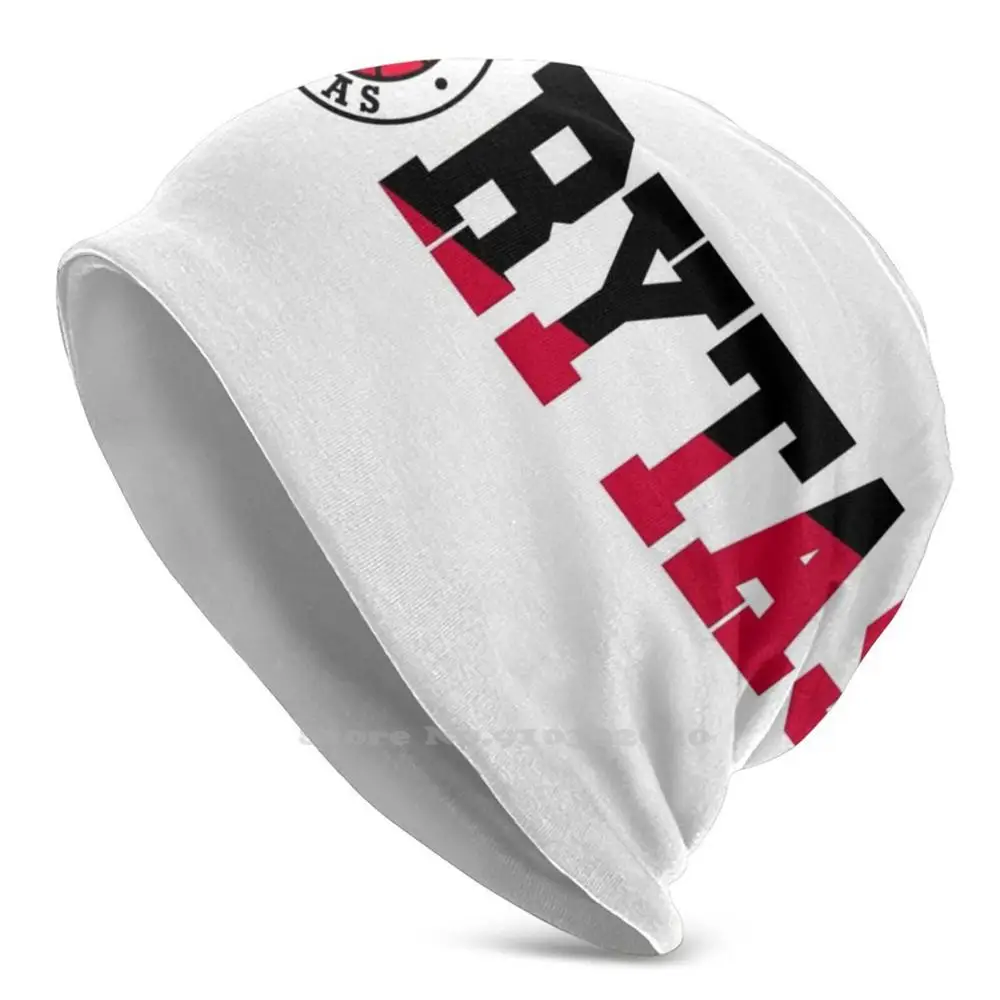 Vilniaus Rytas Artwork Knit Beanie Hat Men Women Winter Diy Cap Rytas Vilnius Basketball Euroleague Lietuva Lithuania Lietuvos