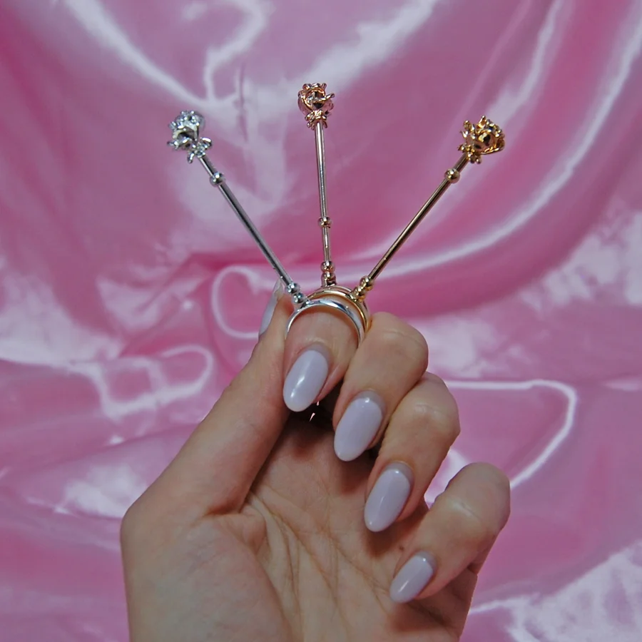 ROSE Cigarette Holder Ring