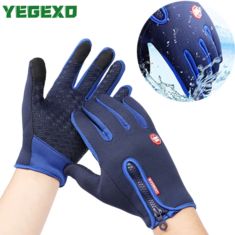 

Motorcycle Gloves Waterproof Touch Screen For bmw r 1250 gs suzuki katana gsx750f yamaha xt1200z super tenere bmw f650gs