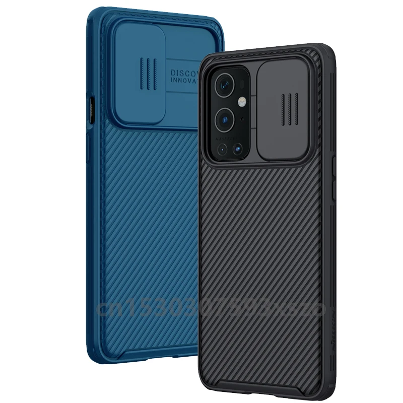 Nillkin For 1+ 9 Pro case with camera protection Pro Slide Cover Protect Camera Lens Back Case For OnePlus 9 Pro