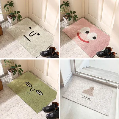 

Nordic Non-slip Carpet Area Rugs Funny Bedroom Floor Mats Easy Clean Welcome Doormat home decoration Cute Bathroom Rug
