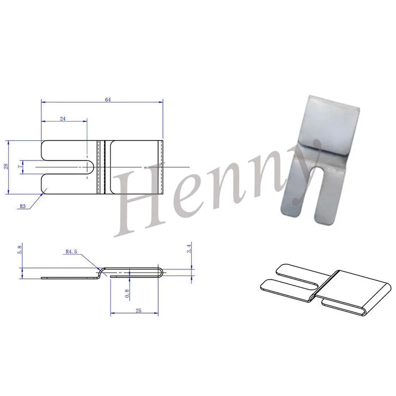 Mask Machine Bridge Bucket Noise Bridge Wire Roll Film Block Slice Three Sets, Five Sets of Mask Machine Accessories