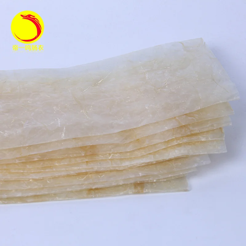 3 PCS Sausage Casing Sausage Stuffer Width 110mm Diameter 70mm Length 300mm Salsam Packing Home DIY Big Ham Sausage Shell Cover