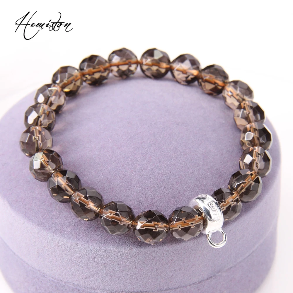 Thomas AAAA Brown Bead Bracelet charm bracelet , European Glam Jewelry Soul Gift for Women  Men TS B90