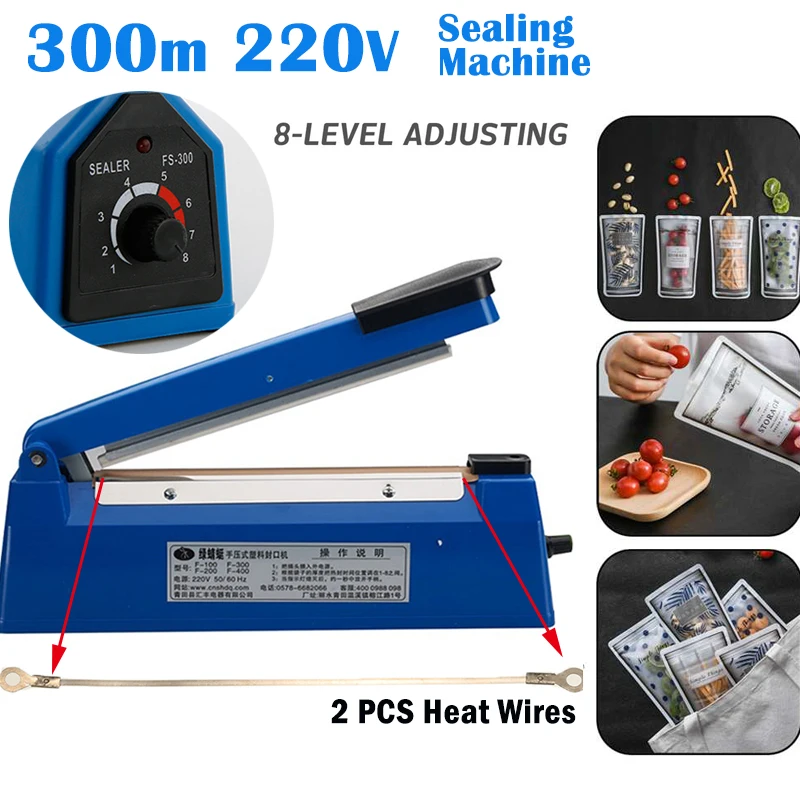 Automatic Electric Food Vacuum Heat Manual Sealer Portable Sealing Machine Household Vacuum Food Packing Machine Kitchen Tool