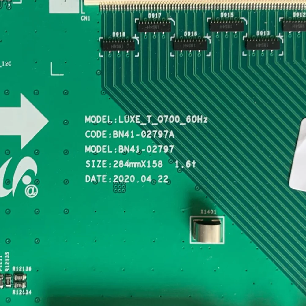 Placa lógica de boa qualidade BN41-02797A BN95-06796A para qa55q700taj qa55q700tajxxz qe55q700tatxxu T-CON placa lvds