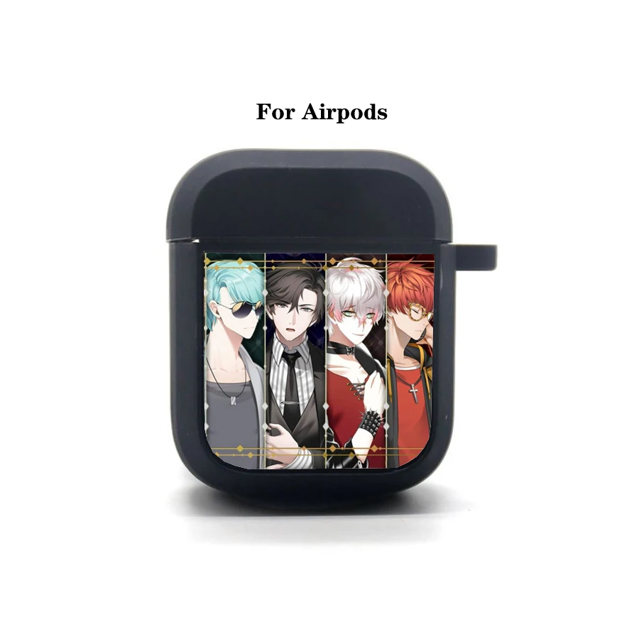 

Чехол для Игровых Наушников Mystic Messenger AirPods, мягкий силиконовый защитный чехол для наушников Apple гарнитура для AirPods bag