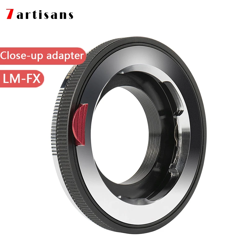 7 artisans LM-FX Close Focus Lens Adapter Ring For Leica M to Fuji XF Mirrorless Camera XS10 XT4 XT20  Macro Rings Free shipping