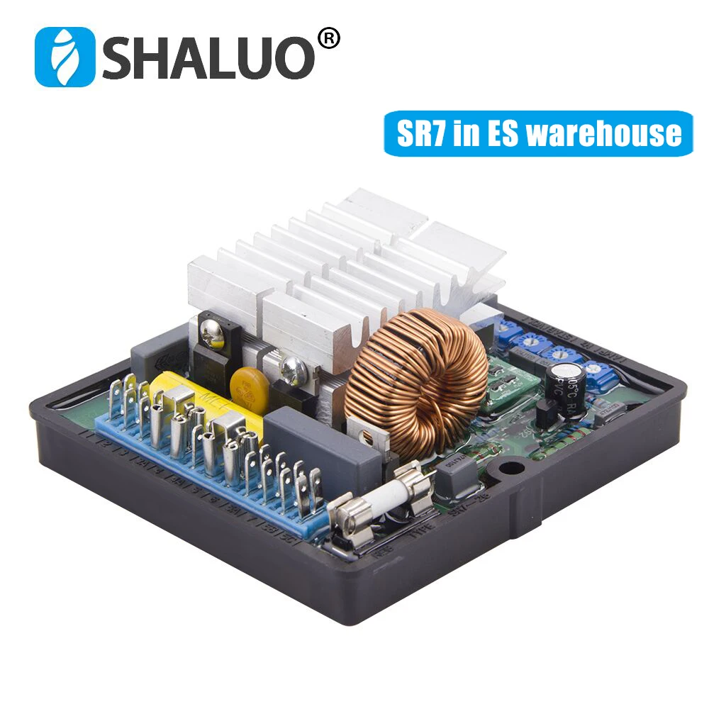 NEW Stable SR7 AVR Automatic Voltage Regulator For Diesel Generator Stabilizer Control Panel Alternator Spare Parts