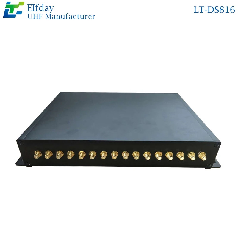 LT-DS8116 UHF 16 Channel RFID Reader R2000 Remote Fixed Intelligent Multi Tag Reading