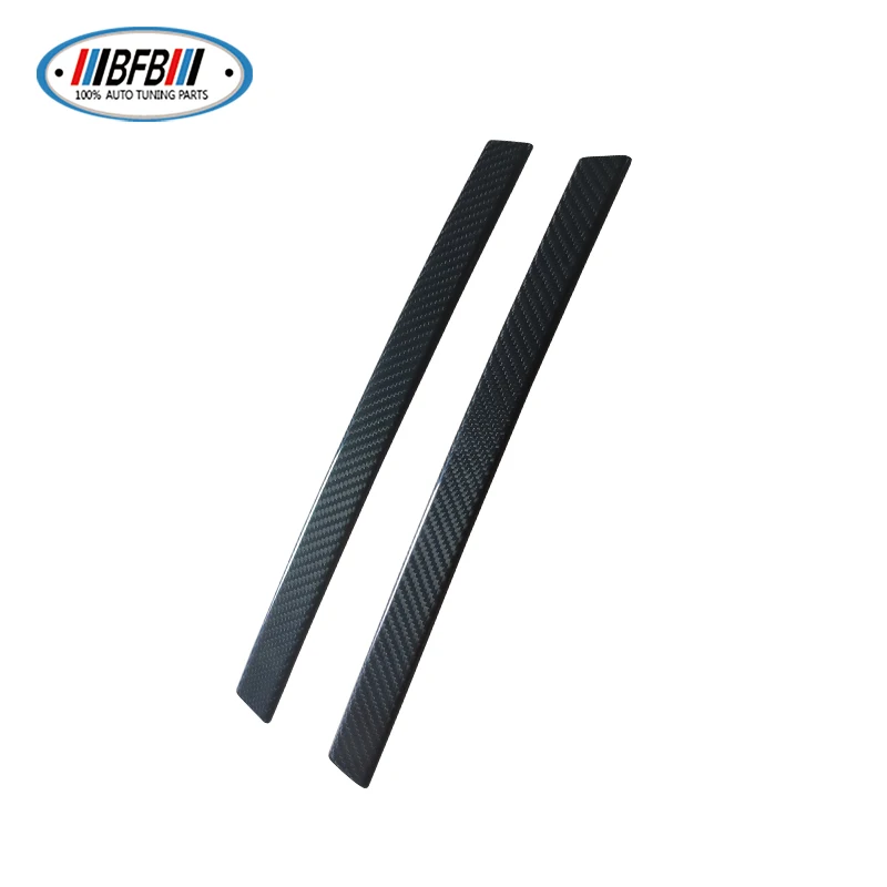 

BFB 2PCS F30 Glossy Black Dry Carbon Fiber Window Middle B-Pillar Posts Trims Cover For BMW 3 Series F30 2012+