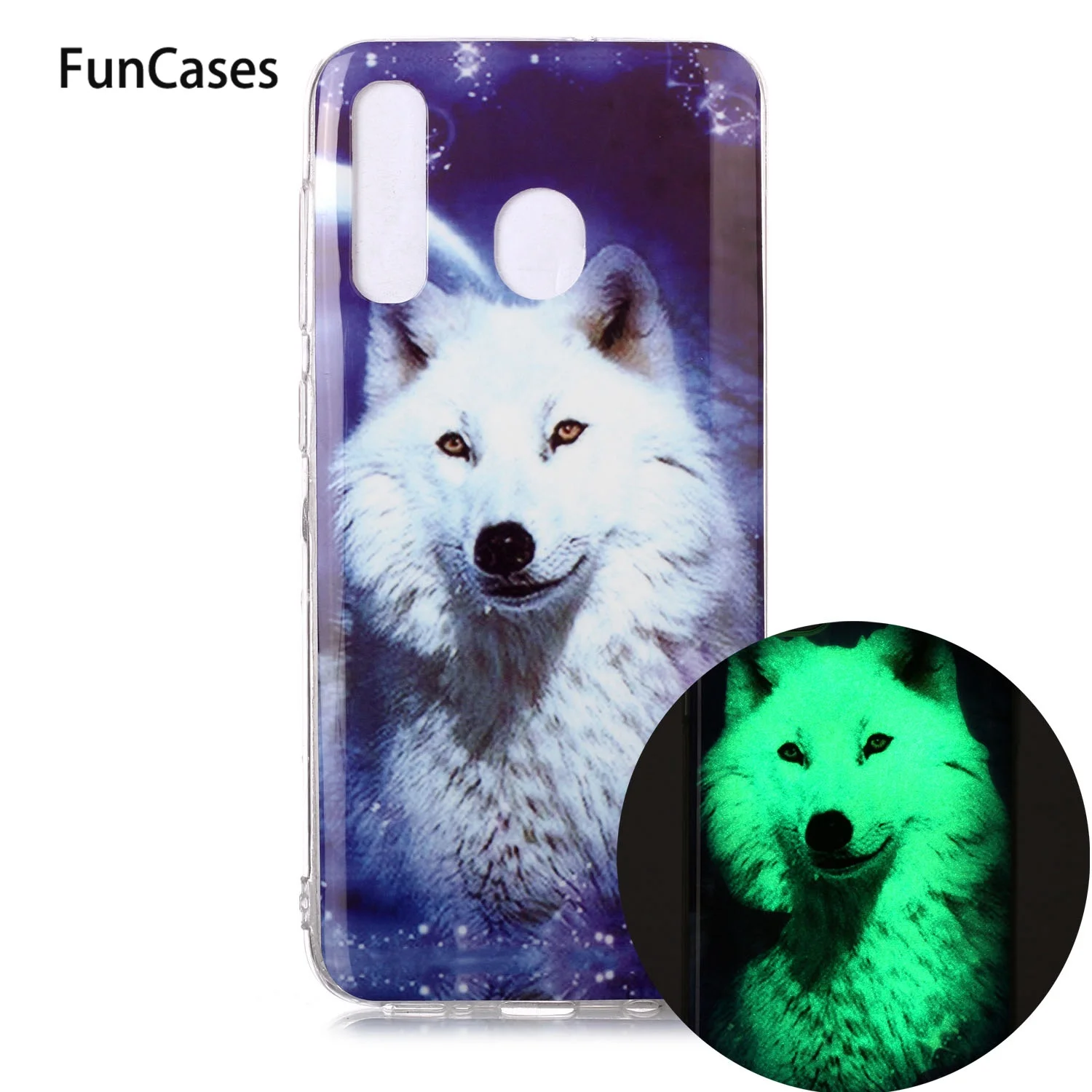 Luminous Silicone Cases For funda Samsung A50S Coque Unicorn Soft TPU Shell Carcaso sFor Samsung Galaxy capa A50 A30S A30 A51