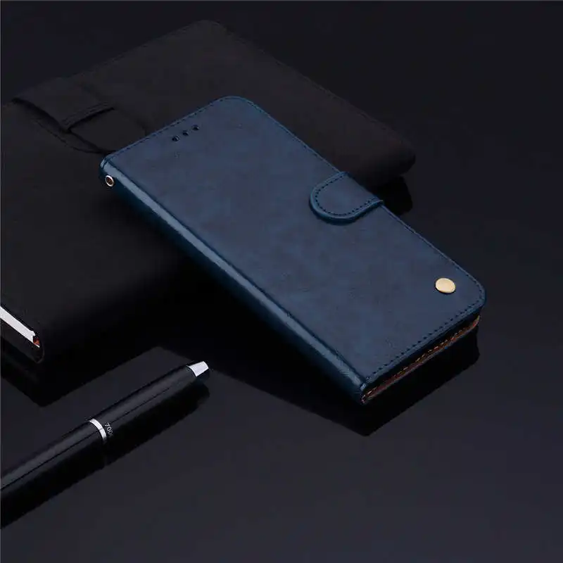 Huawei P Smart Case luxury Leather Wallet Flip Cover For Huawei P Smart FIG-LX1 FIG-L21 P Smart Plus INE-LX1 INE-LX2 Coqe fundas