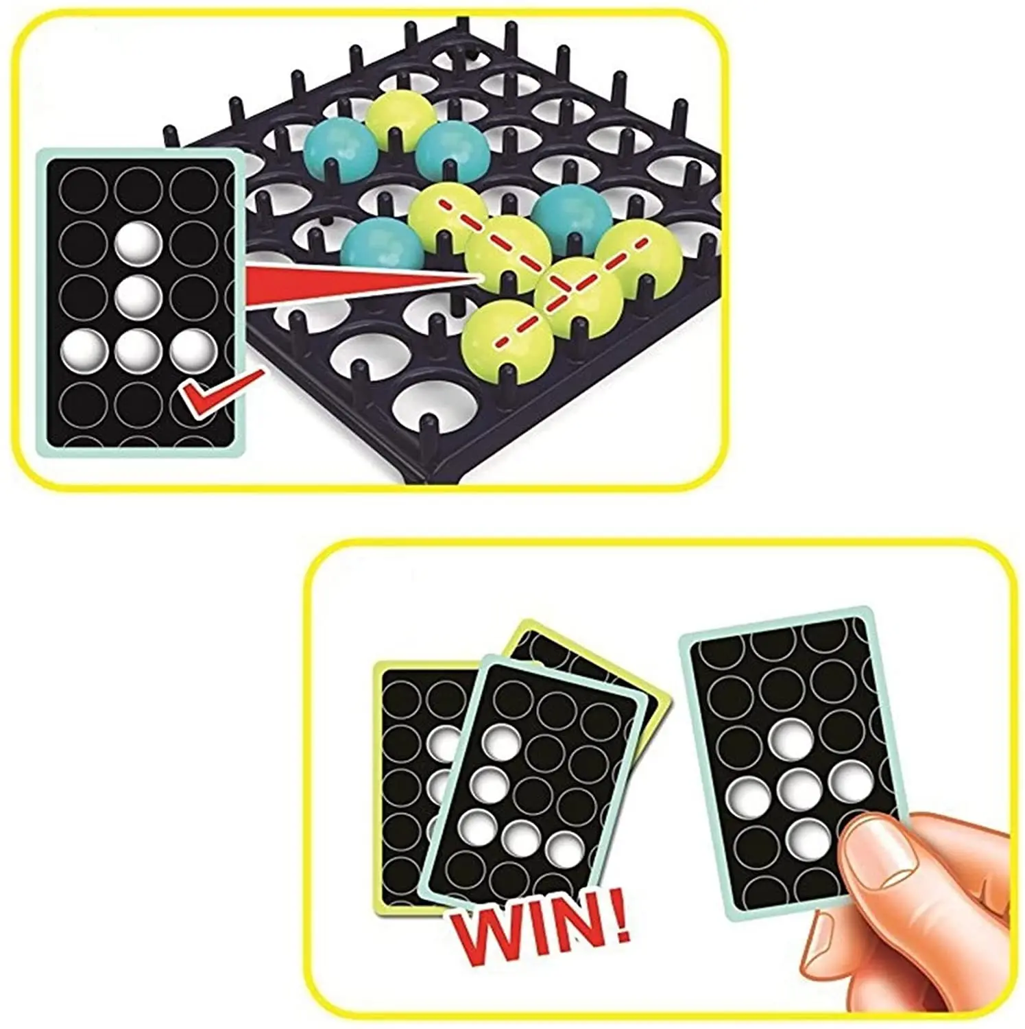 Springen Ball Tabelle Spiele 1 Set Bounce Off Spiel Aktivieren Ball Spiel für Kid Familie Und Party Desktop Springenden Spielzeug spiel Bounce