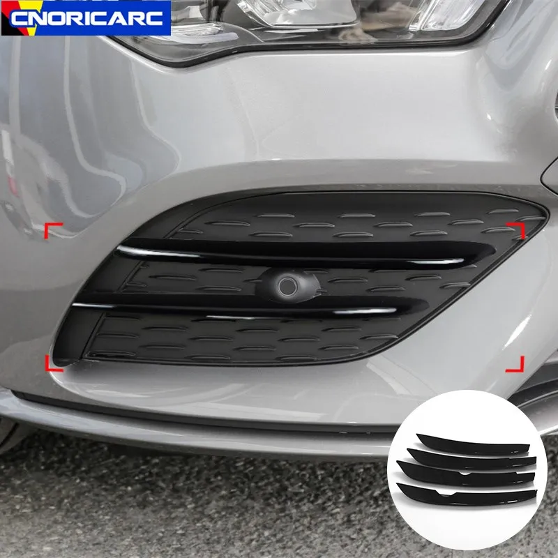 Car Styling Front Bumper Fog Light Sticker Trim For Mercedes Benz CLA C118 CLA200 220 2020 Exterior Moulding Accessories