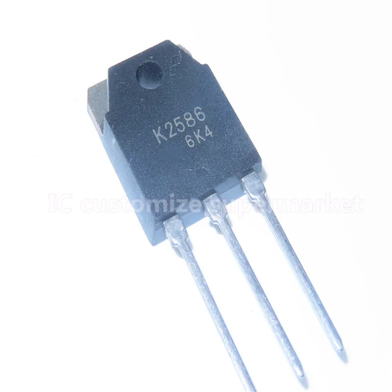5 unids/lote nueva K2586 2SK2586 TO-3P 60V60A transistor triodo