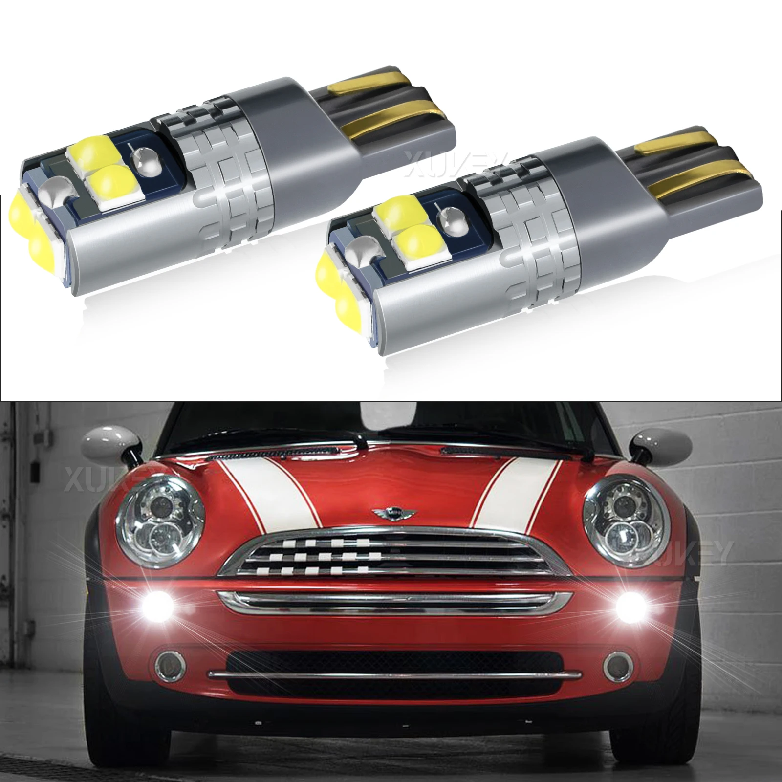 LED Side Light Parking Lights Bulbs Xenon White Sidelight T10 W5W 12V Canbus For BMW Mini Cooper R50 R53 R52 F54 F55 F56 R55 R56