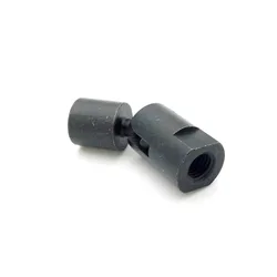 1PC Thread M5 to 4mm M6.35 to 4mm Cardan Universal Joint Coupling Connector for Methanol Nitro RC Boat Model Engine