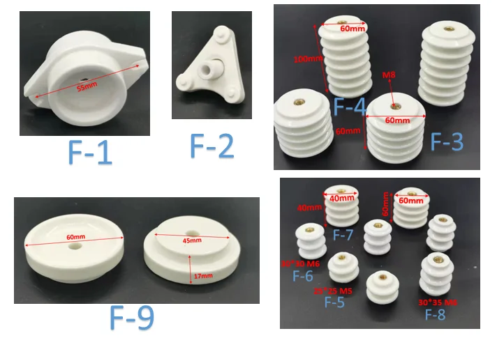 High Voltage Porcelain Insulator   Ceramic Insulators  High Frequency Electric Porcelain Ceramic Insulator 8kv 10kv 15kv 20kv