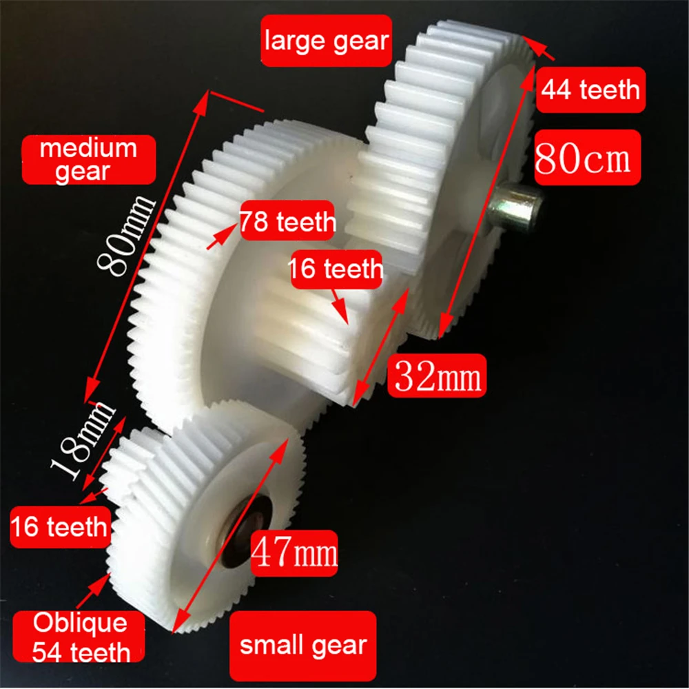 Replacement Plastic Meat Grinder S/M/L Gear for Household Meat Grinders Mincer Gears Spare Parts