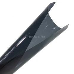 50cmX200cm New Vision PET car sticker 2ply VLT15% Black dyed glass foil tint self-adhesive auto solar window film