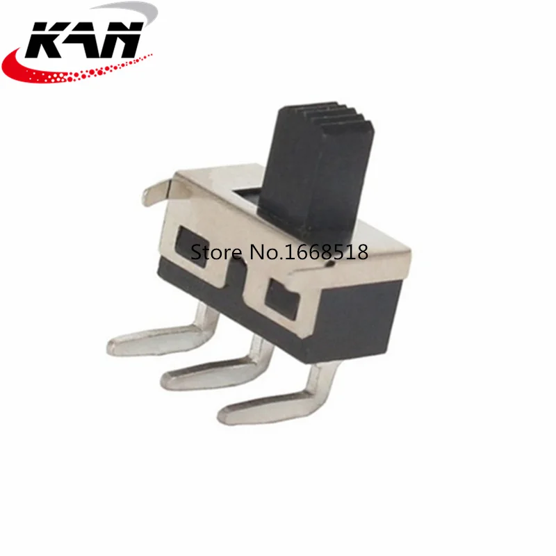 

50 шт. SS-12D11 1P2T однополюсный двойной бросок скользящий переключатель verticle Тип 3 pin изгиб штифт с фиксированным контактом