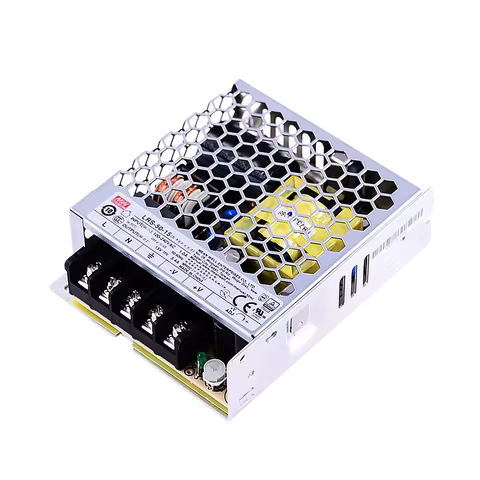 Mean Well 5V 12V 15V 24V 36V 48V Meanwell LRS-50/75/100/150/200/350/450/600 Series Single Output Switching Power Supply
