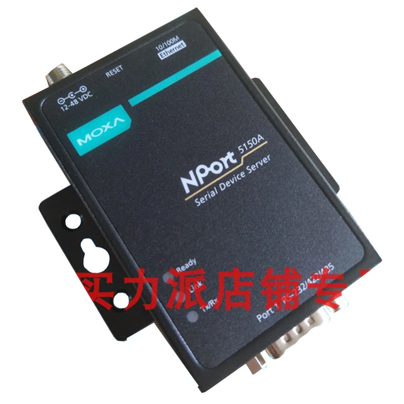 New Original Spot Photo For MOXA NPORT 5150A-T RS232, 422, 485 1 Serial Server