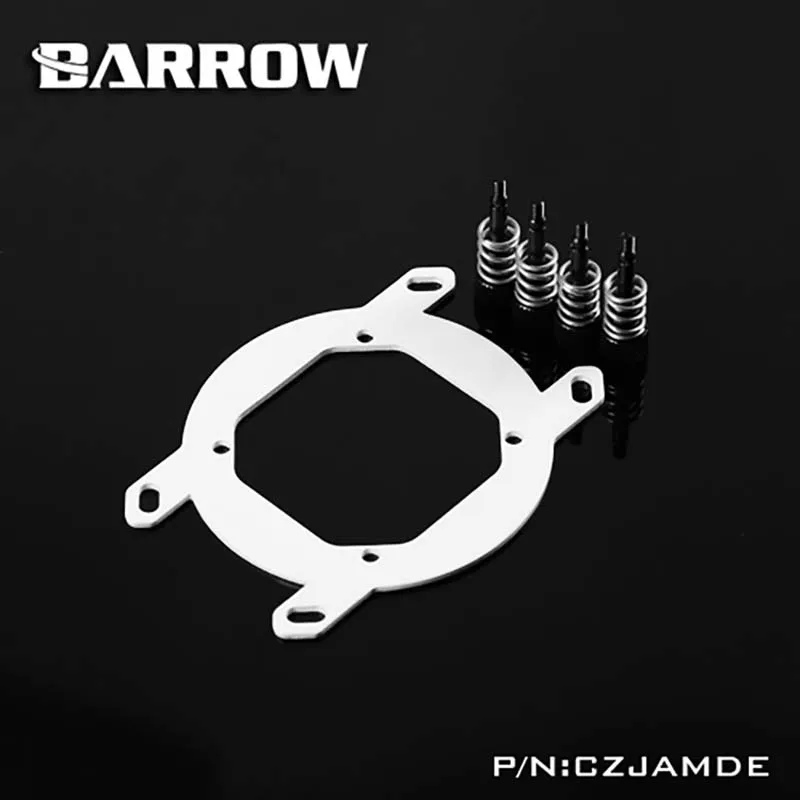 Barrow PC water cooling CPU holder bracket stand For AMD RYZEN AM4 platform water block black sliver CZJAMDE