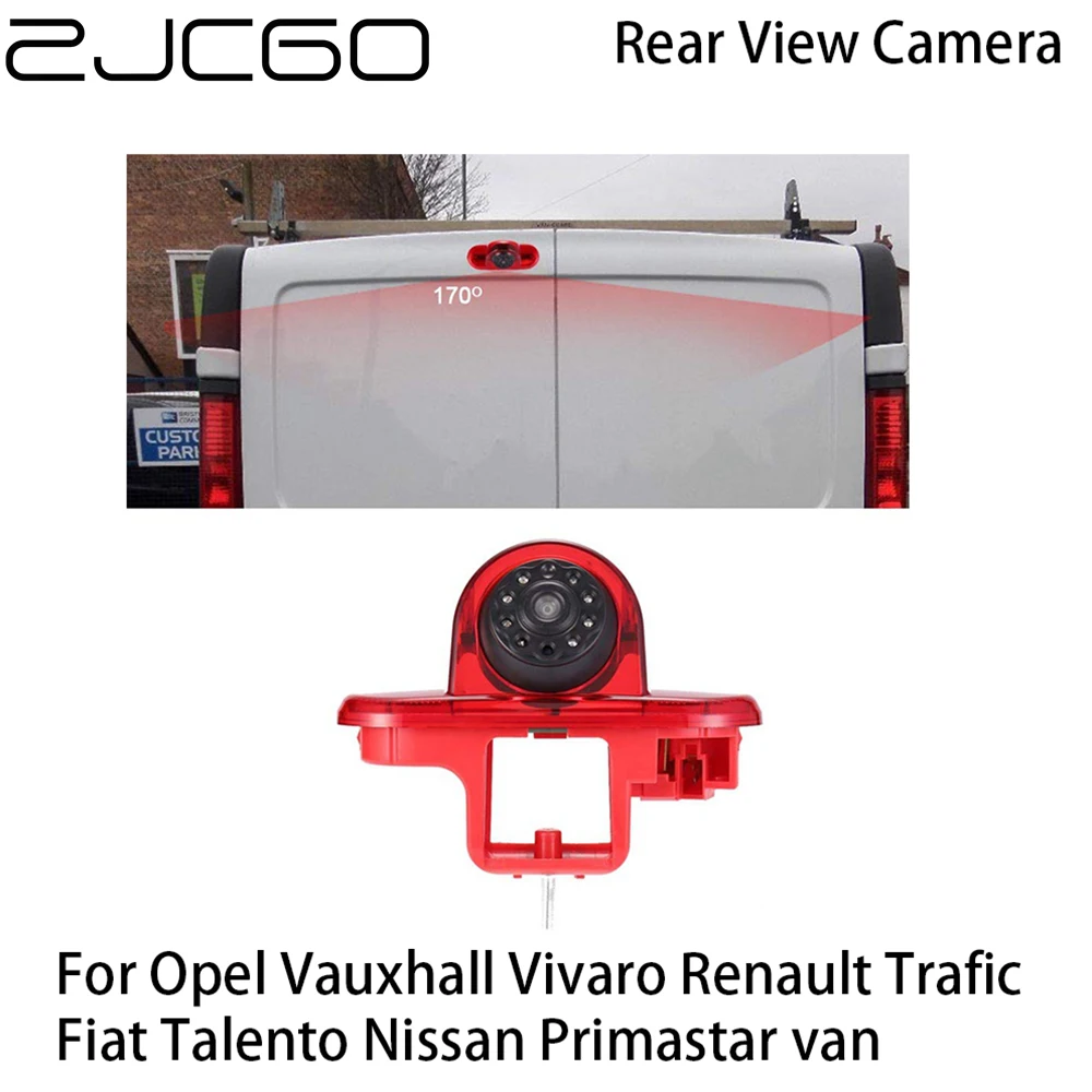 

ZJCGO Car Rear View Reverse Back Up Parking Camera for Opel Vauxhall Vivaro Renault Trafic Fiat Talento Nissan Primastar van