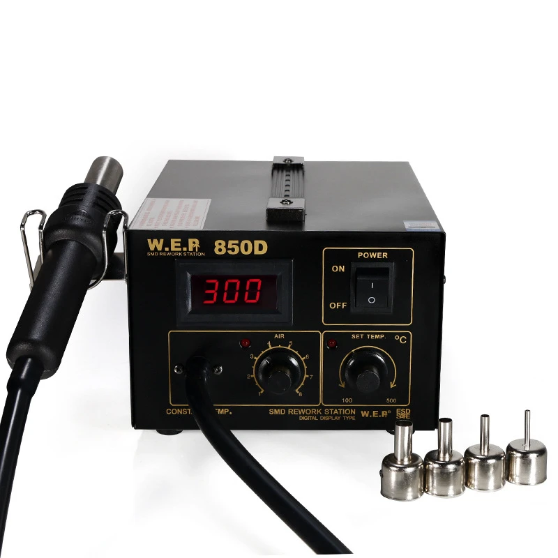 Wep 850d Digital Display Air Pump Hot Air Desoldering Station