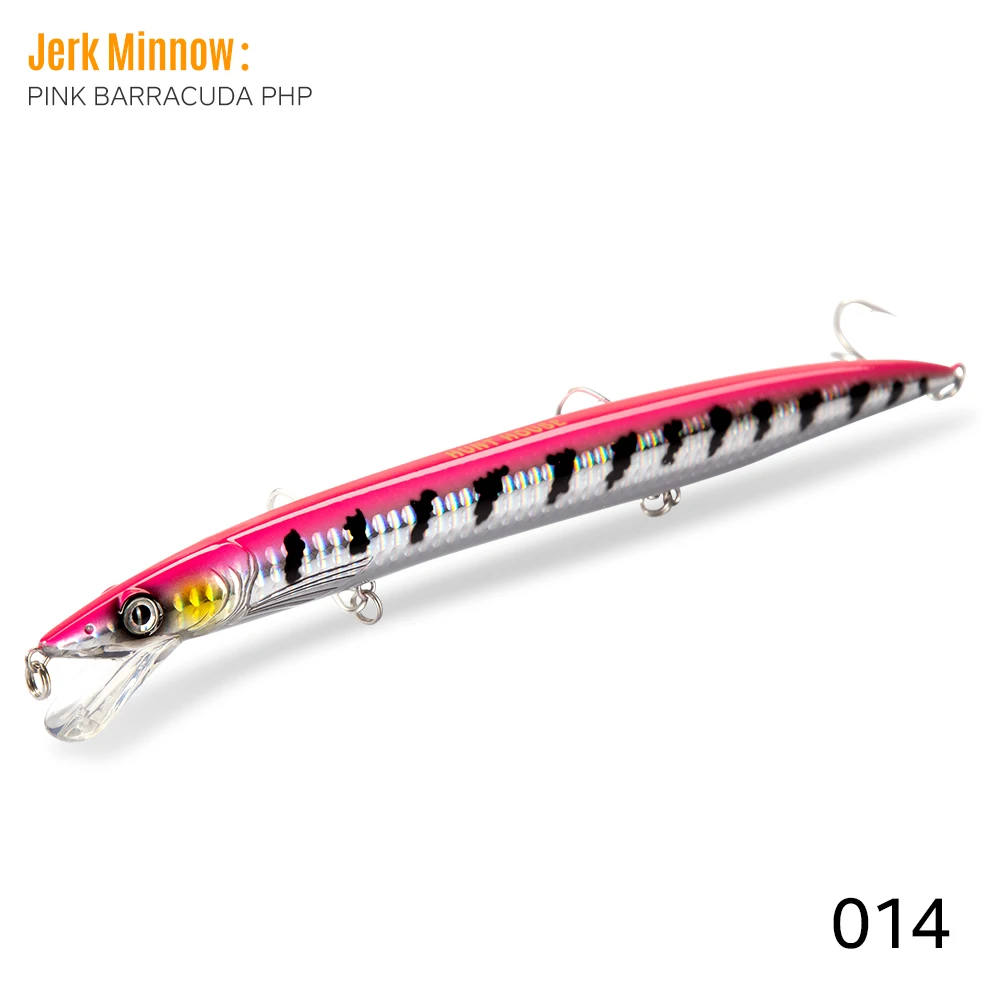 Hunthouse Sandeel Minnow Köder 143mm/14g 173mm/23g 208mm/33g Künstliche Jerkbait Wobbler Lange Casting Stickbait Trout Pesca Fisch