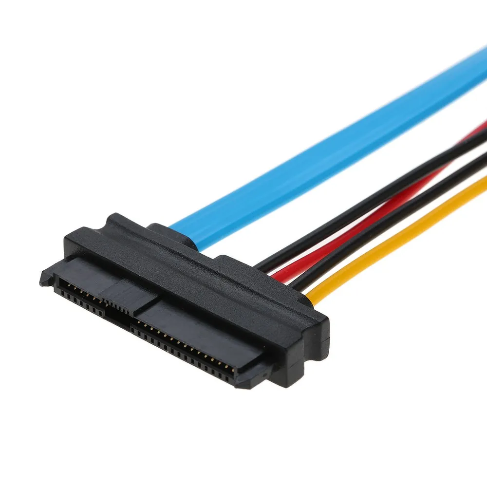 SATA to SAS Cable SAS SATA Cable Adapter SAS to SATA Hard Disk Cable Cord SFF-8482 SAS Cable 29P to 1* SATA 7PIN hdd Cable 70cm