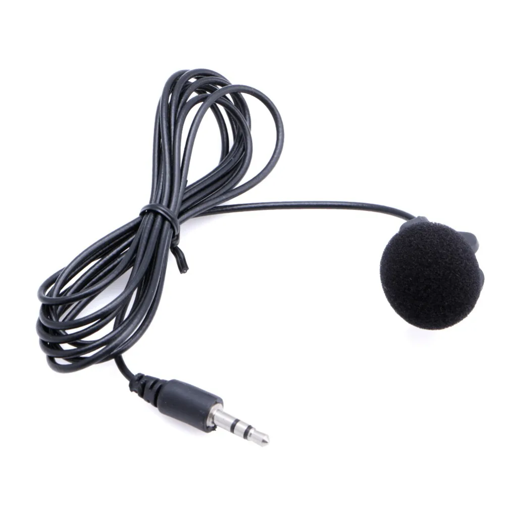 Mini Portable Microphone Condenser Clip-on Lapel Mic Wired Mikrofon/Microphone for Laptop PC​​​​​​​