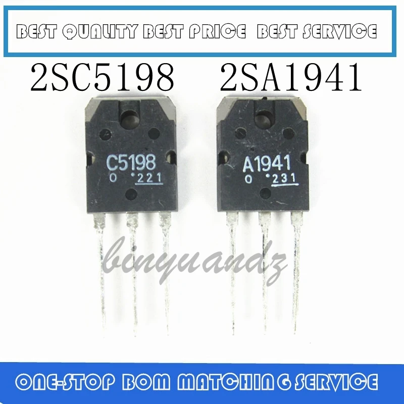 2SA1941 2SC5198 A1941 C5198 TO-3P