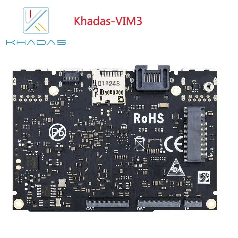 Khadas VIM3 SBC: 12nm Amlogic A311D Soc With 5.0 TOPS NPU | 4GB + 32GB(Pro Model)