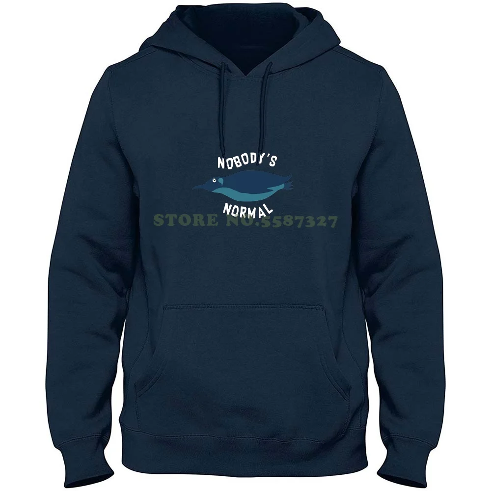 Atypical Penguin-Atypical-Autism Mom Brother Sister Dad-Nobody'S Normal-Autism Teacher-Autistic 100% Pure Cotton Hoodie